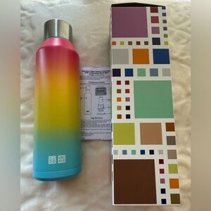UNIQLO Limited Edition Rainbow Water Bottle